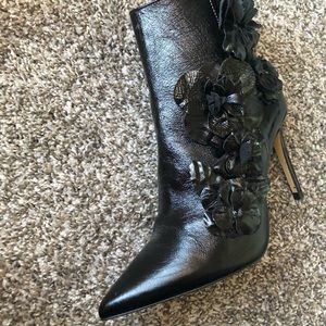 NEW ZARA | Ankle Leather Booties